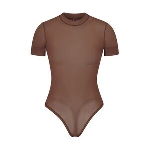 Skims Summer Mesh T Shirt Bodysuit 2X